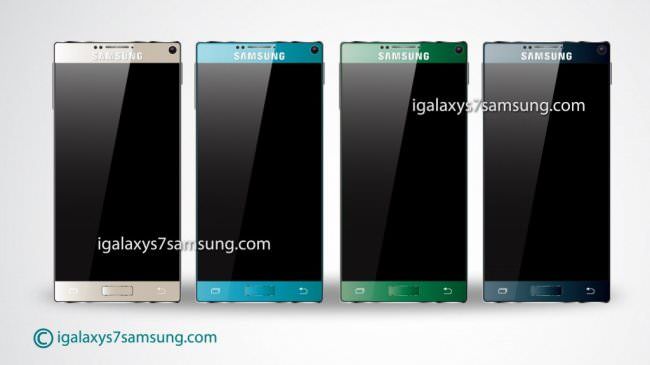 Концептуальный Galaxy S7 без рамок экрана