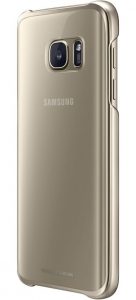 Клип-кейс Samsung Clear Cover золотистый