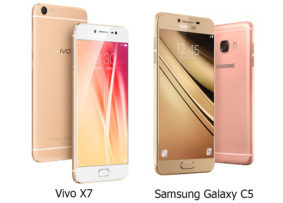 Vivo X7 vs Samsung Galaxy C5