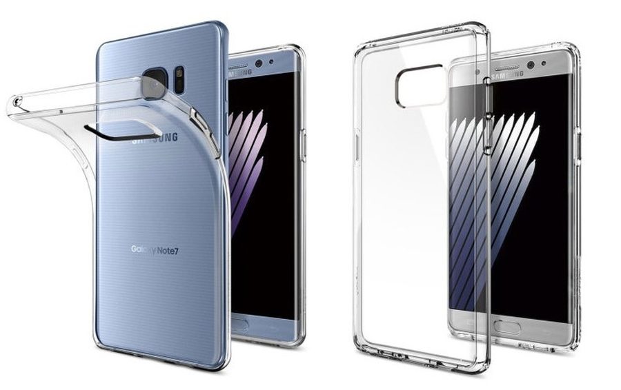 Прозрачный чехол-накладка для Samsung Galaxy Note 7
