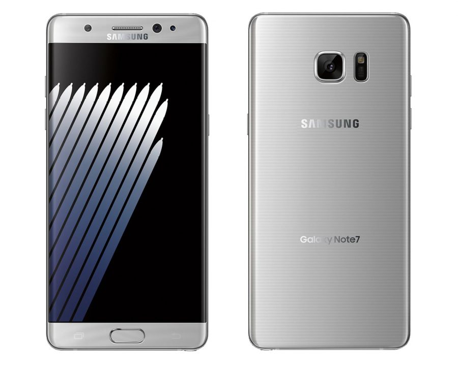 Samsung Galaxy Note 7 серебристый
