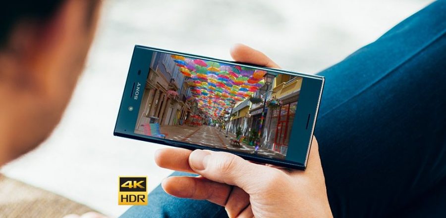 Роскошный экран 4K UltraHD Sony Xperia XZ Premium