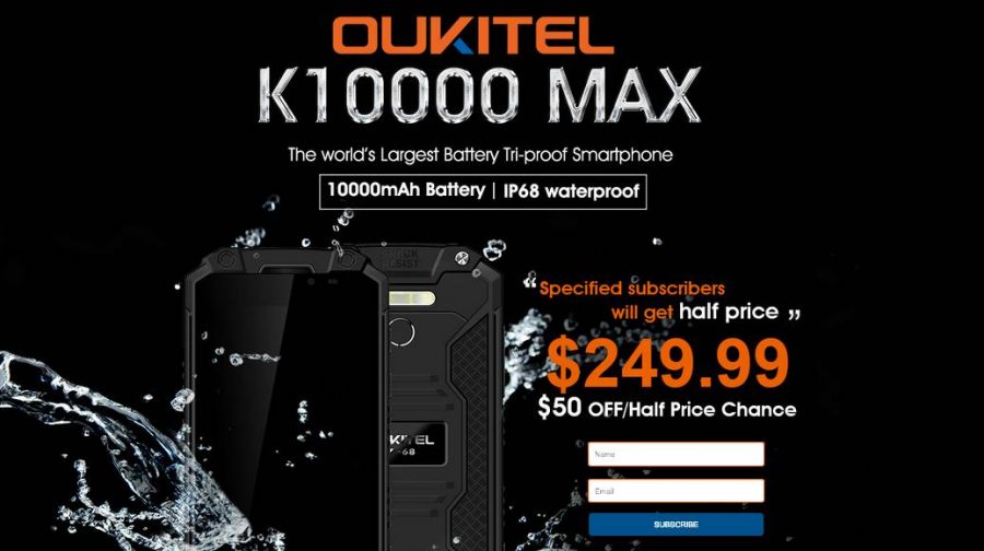 Как купить Oukitel K10000 Max со скидкой