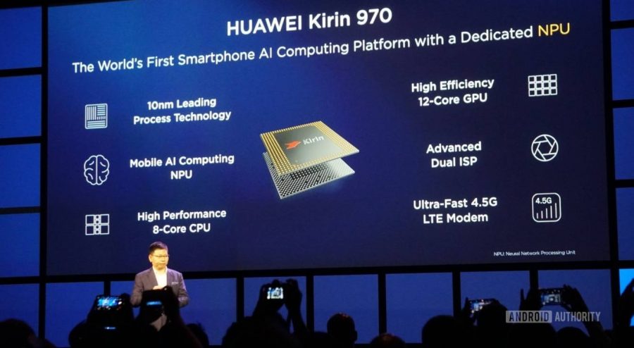 Презентация Kirin 970 - самого мощного процессора HiSilicon в 2017 году