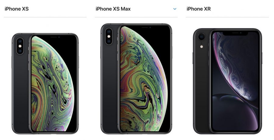 Apple iPhone XR vs XS vs XS Max